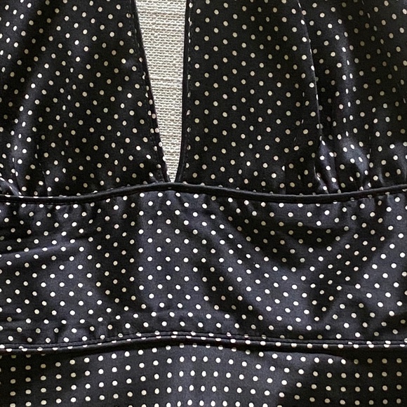 J Crew Polka Dot Halter Silk Top - Picture 2 of 4